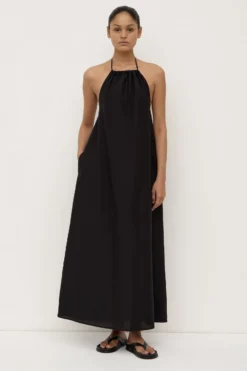 Addison Halter Maxi Dress