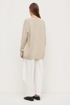 Alora Cashmere V Neck Knit