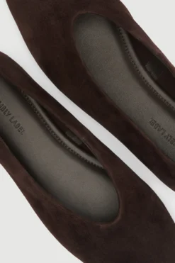 Andrea Suede Ballet Flat