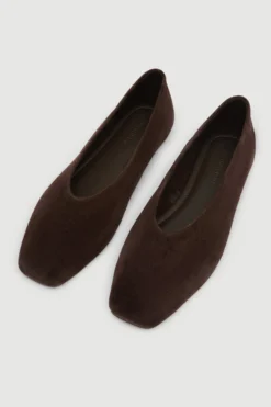 Andrea Suede Ballet Flat