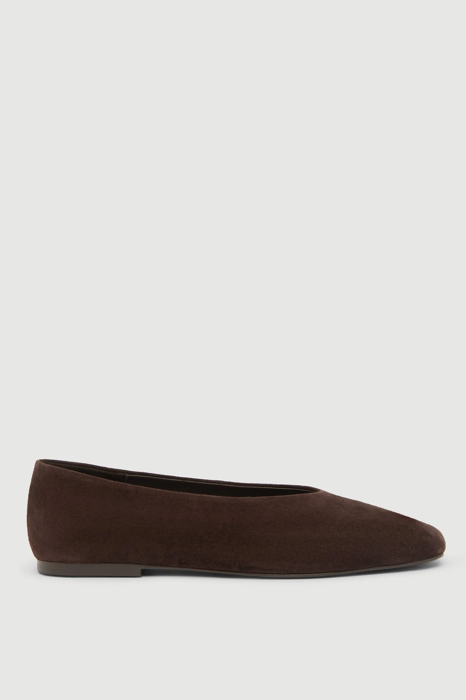Andrea Suede Ballet Flat