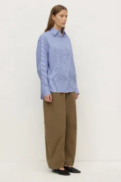 Ava Stripe Poplin Shirt