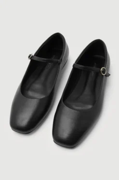Beth Leather Ballet Flat