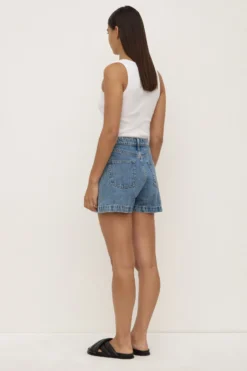 Boxy Denim Short