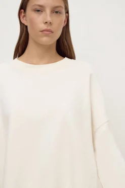 Brushed Cotton Lounge Sweater