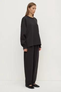 Brushed Cotton Lounge Sweater