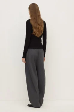 Brynn Brushed Cotton Twill Pant