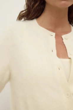 Carina Merino Wool Short Sleeve Cardigan