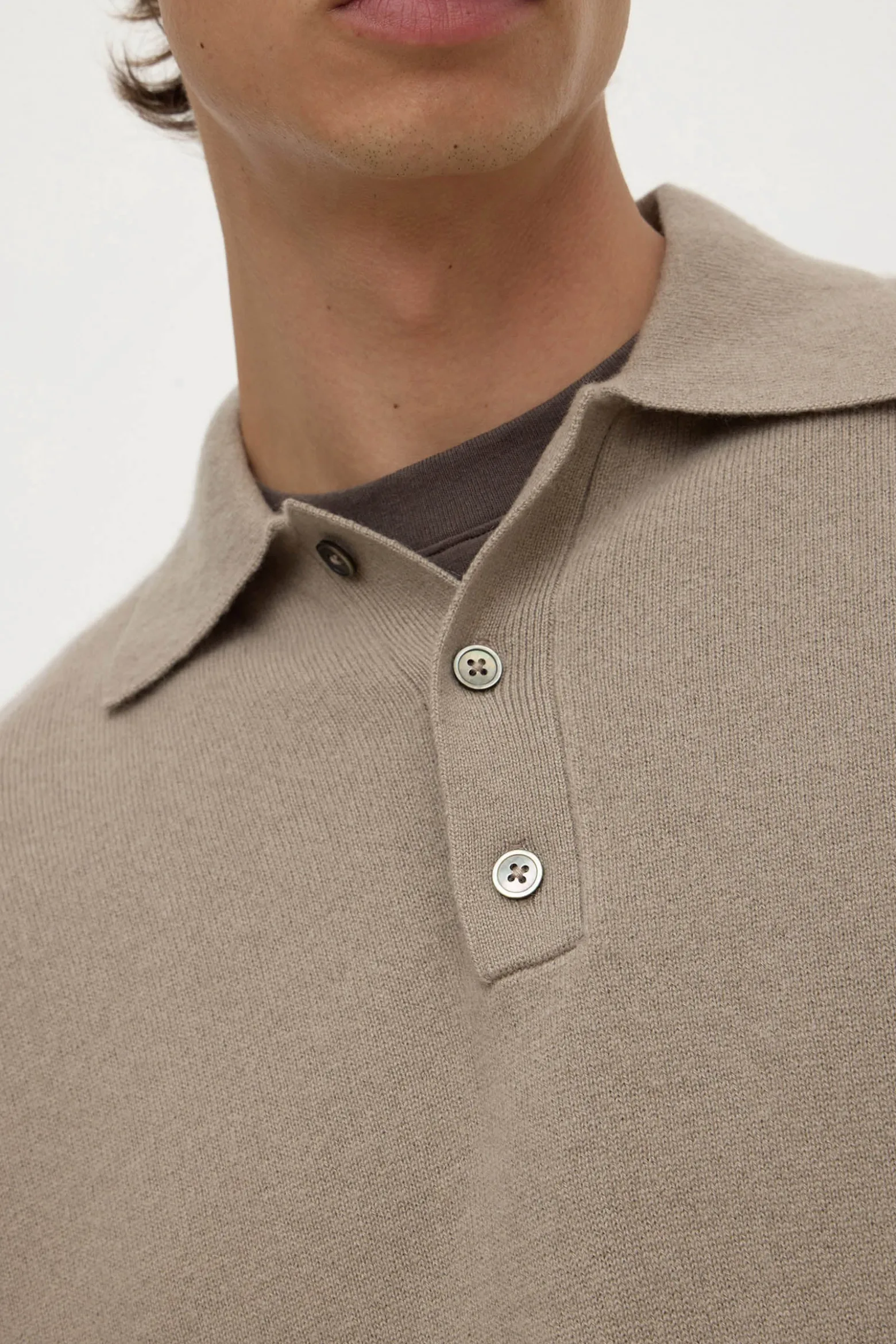 Cashmere Polo
