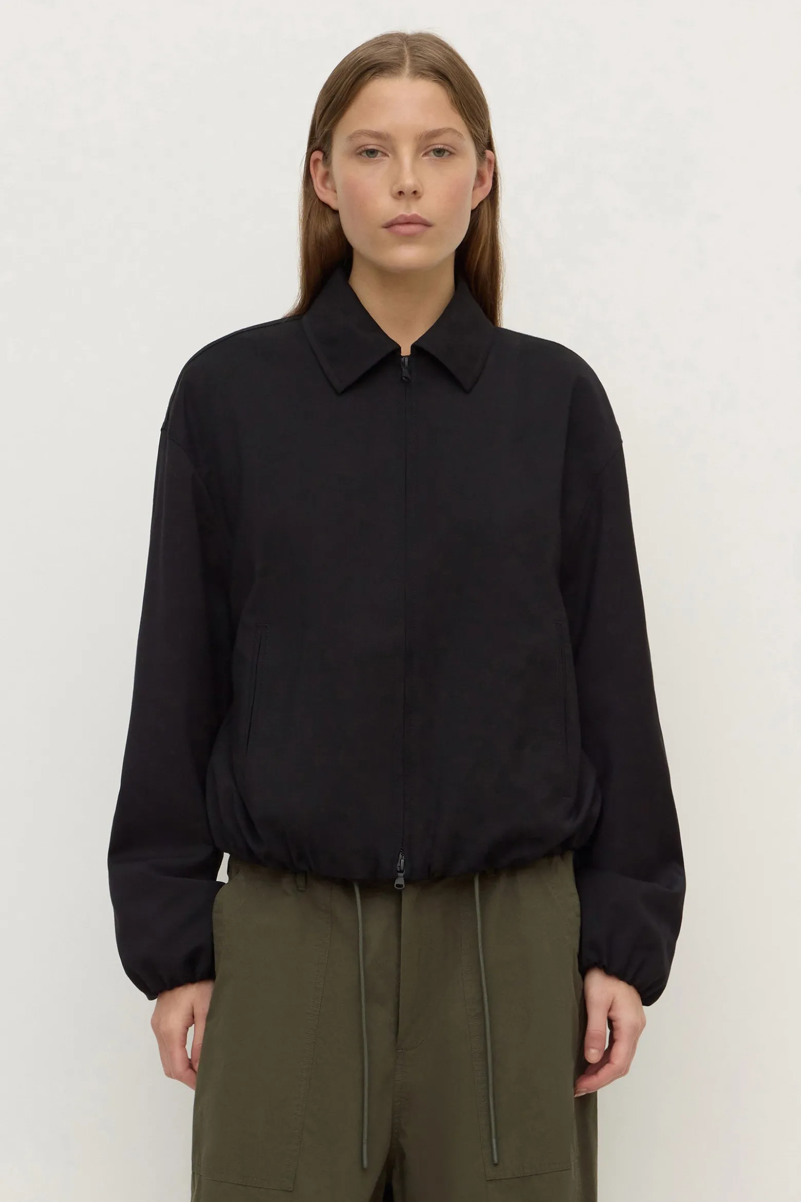 Danielle Wool Bomber Jacket