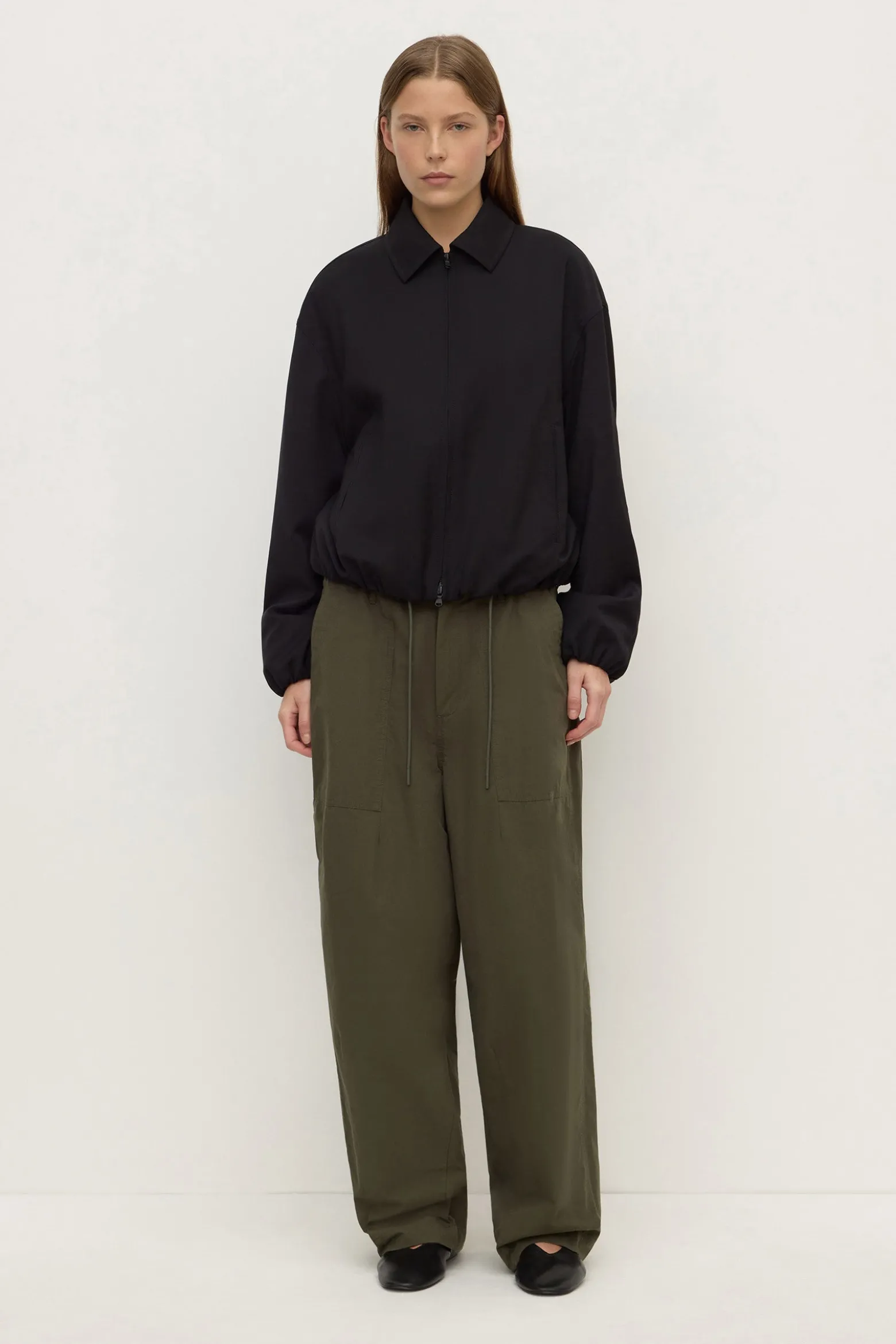 Danielle Wool Bomber Jacket