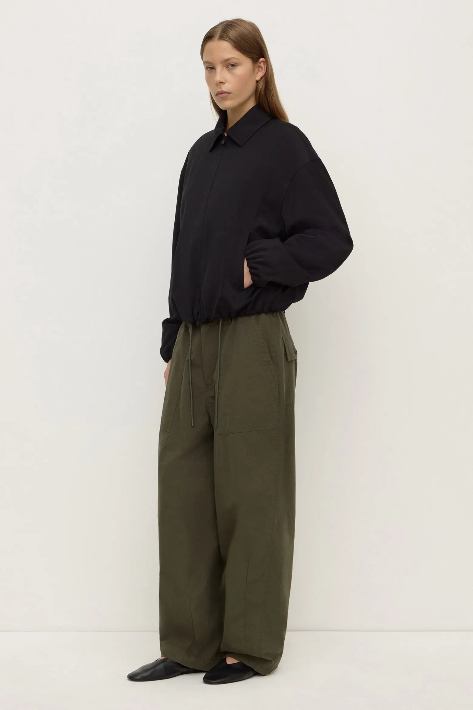 Danielle Wool Bomber Jacket