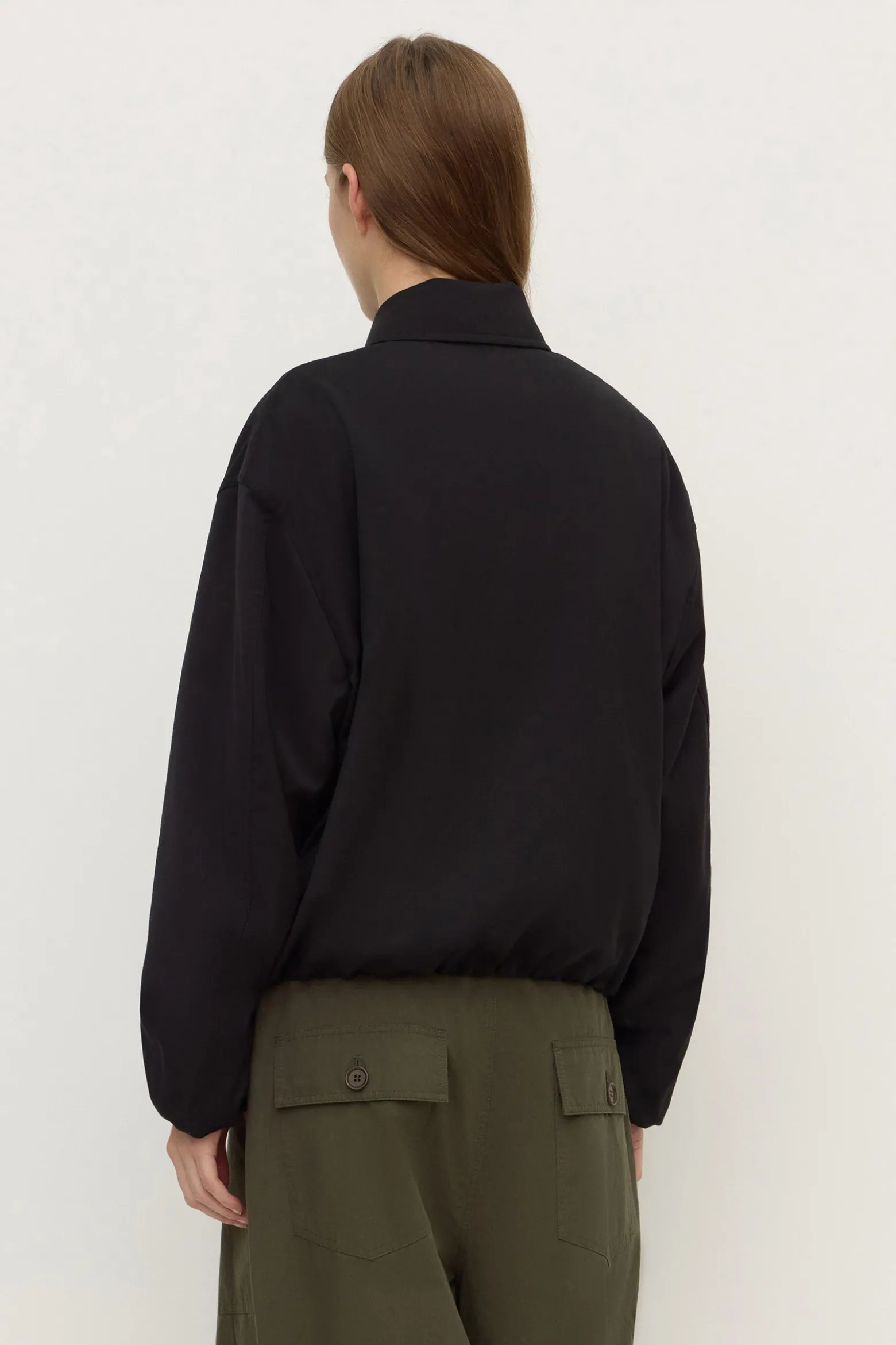 Danielle Wool Bomber Jacket