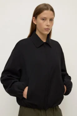 Danielle Wool Bomber Jacket
