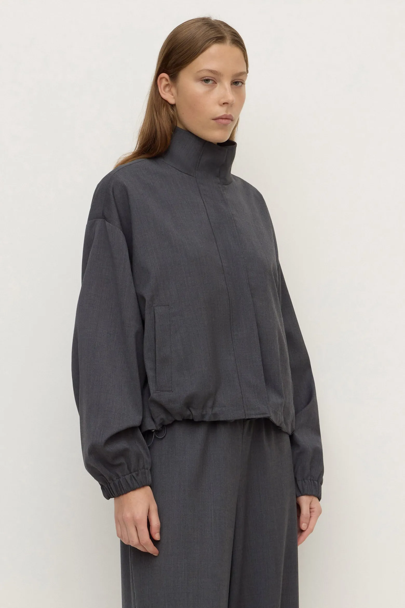 Dani Wool Drawcord Jacket