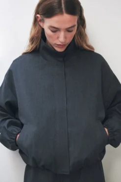 Dani Wool Drawcord Jacket