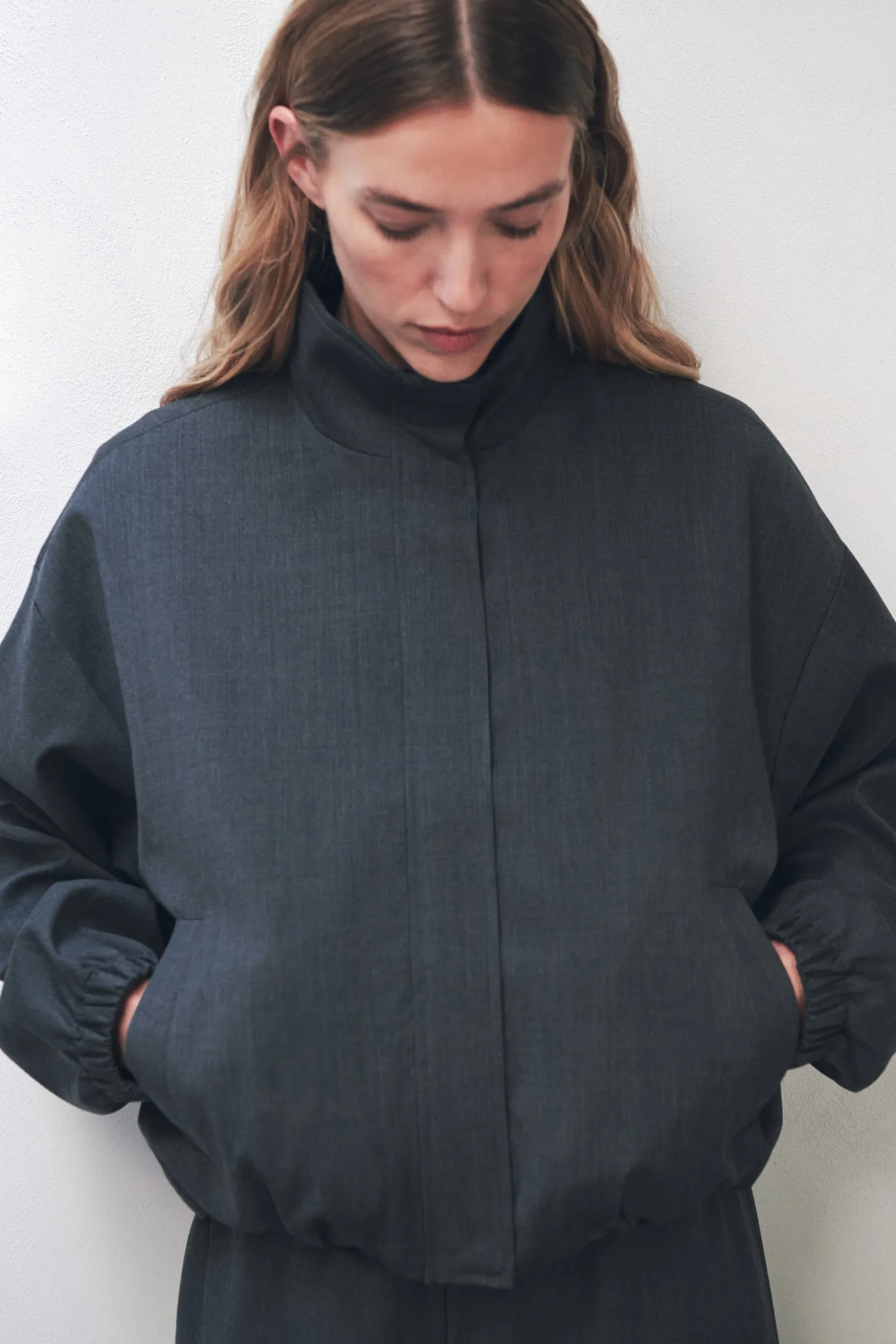 Dani Wool Drawcord Jacket