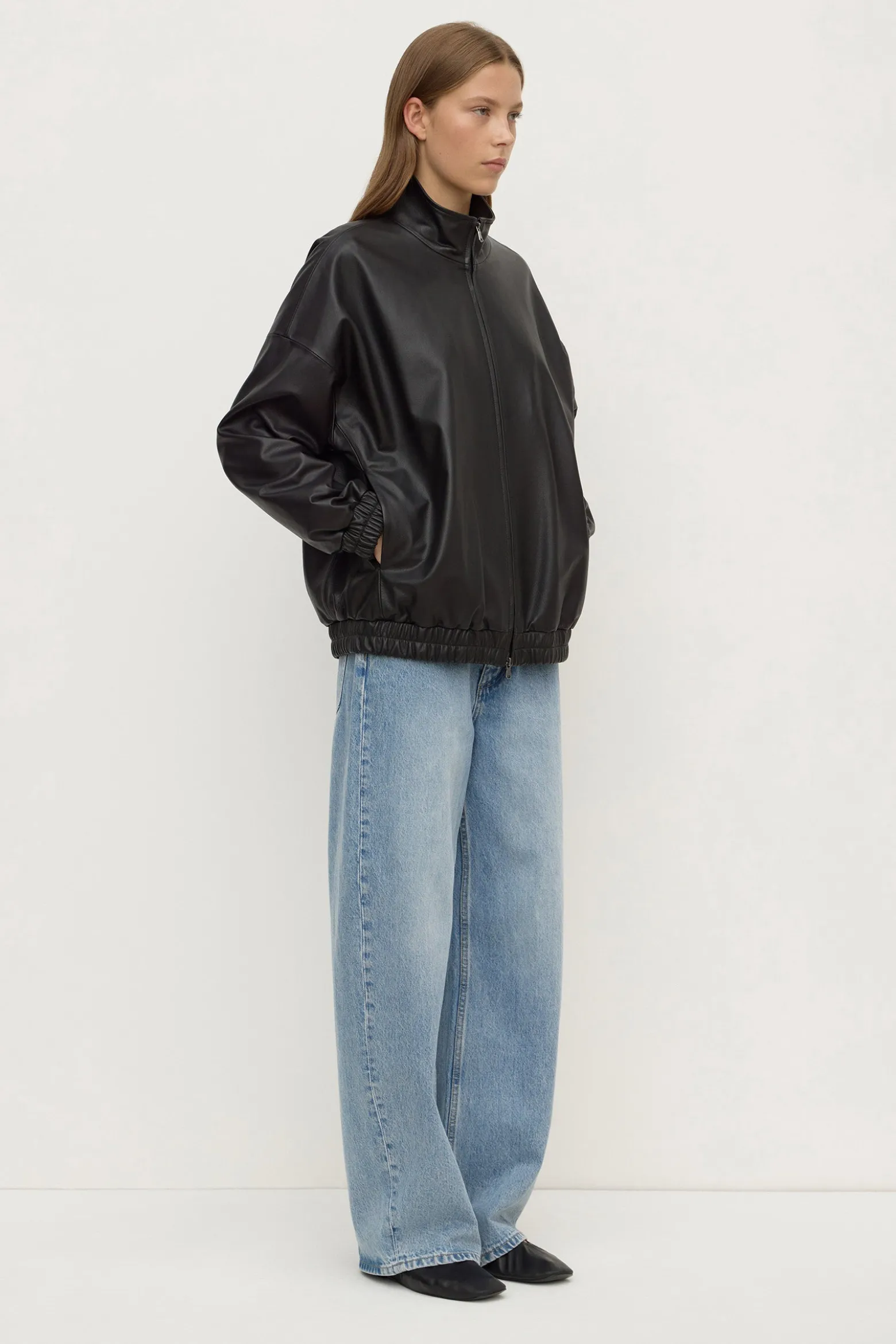 Delphie Leather Jacket