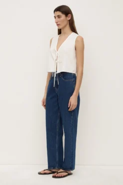 Emmy Tie Front Top