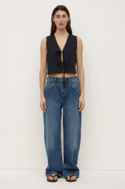 Emmy Tie Front Top
