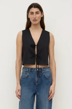 Emmy Tie Front Top