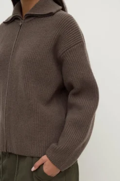 Esther Zip Through Sweater