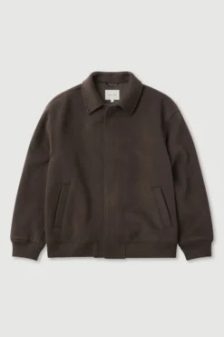 Harrington Wool Bomber Jacket
