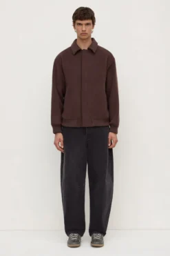 Harrington Wool Bomber Jacket