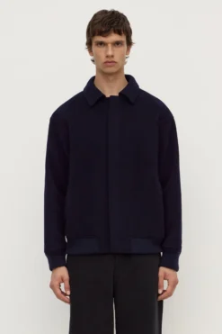 Harrington Wool Bomber Jacket