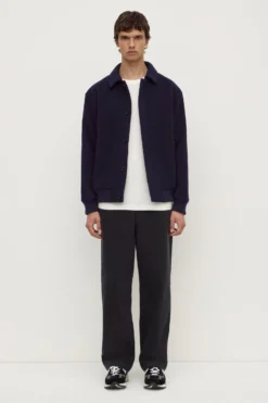 Harrington Wool Bomber Jacket