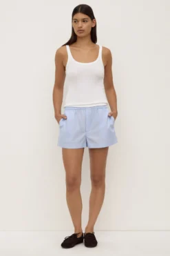 Havana Stripe Poplin Short