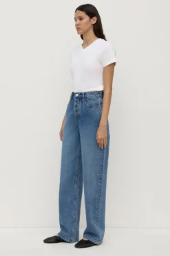 High Rise Straight Jean