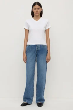 High Rise Straight Jean