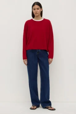 High Rise Straight Jean