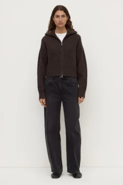 Kaia Wool Zip Sweater
