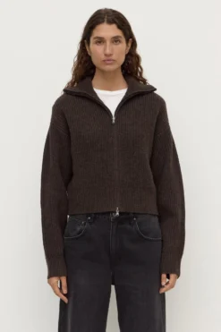 Kaia Wool Zip Sweater