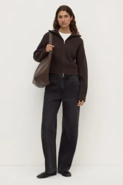 Kaia Wool Zip Sweater