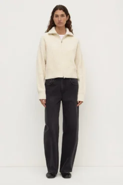Kaia Wool Zip Sweater