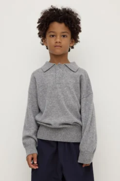 Kids Cashmere Polo