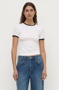 Kourt Contrast Bind Tee