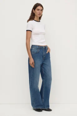 Kourt Contrast Bind Tee