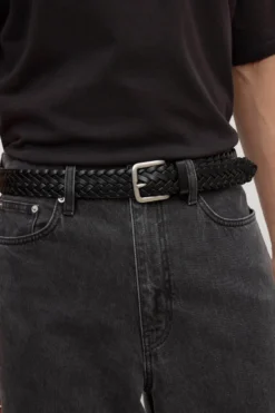 Leather Braided Belt