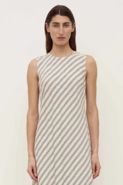 Lenny Stripe Midi Dress