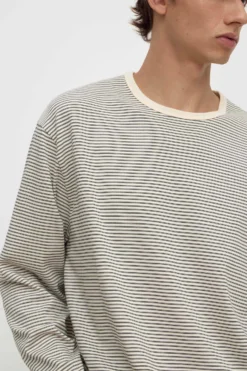 Malone Stripe Long Sleeve Tee
