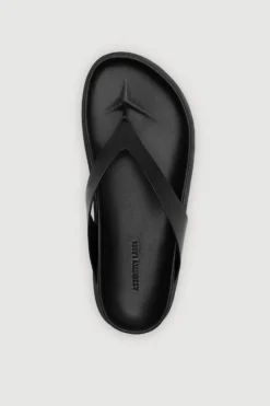 Mela Leather Thong