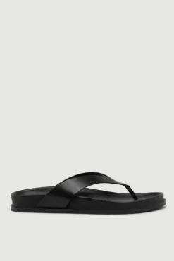 Mela Leather Thong