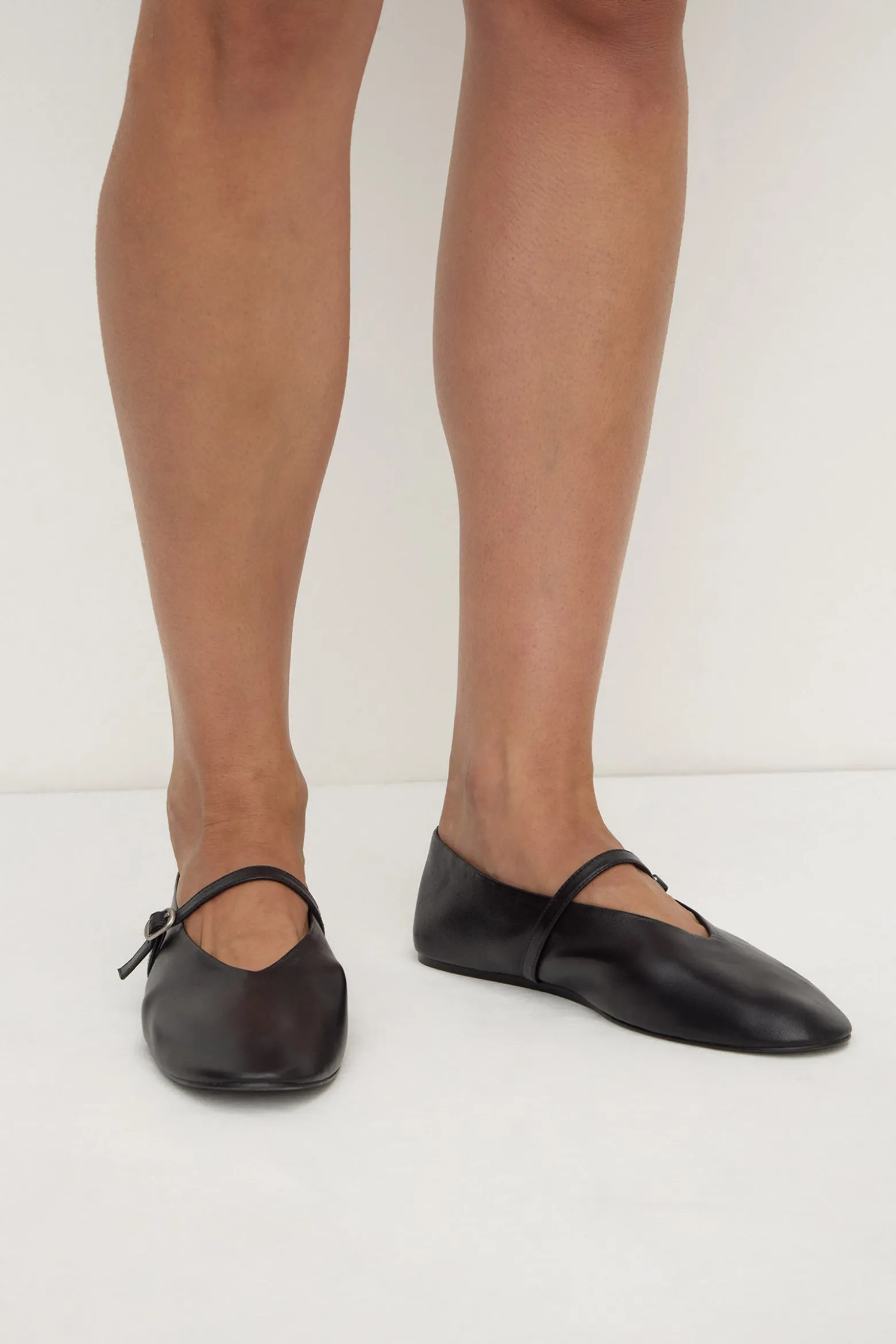 Millie Leather Ballet Flat