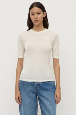Mina Silk Knit Tee