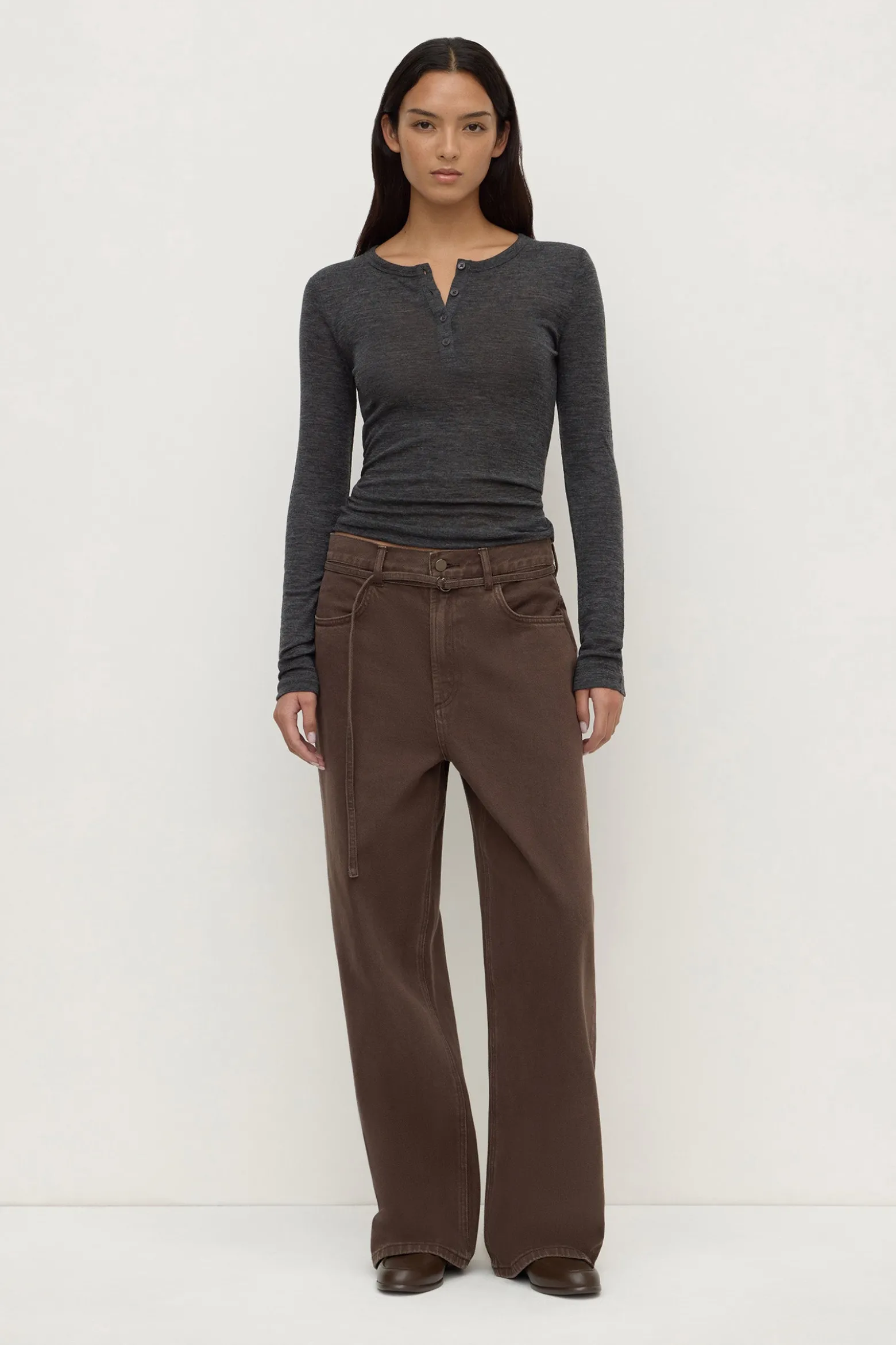 Nora Merino Wool Henley