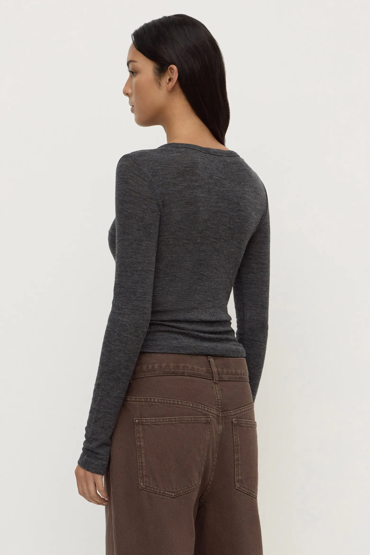 Nora Merino Wool Henley